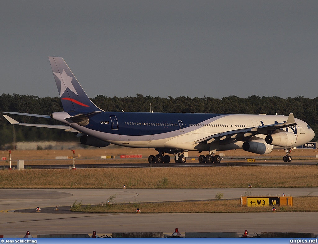 CC-CQF, Airbus A340-300, Lan Airline