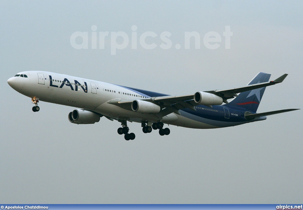 CC-CQG, Airbus A340-300, Lan Airline