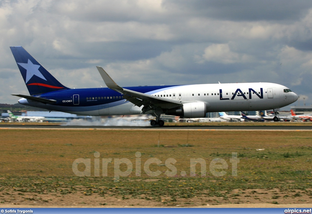 CC-CXE, Boeing 767-300ER, Lan Airline