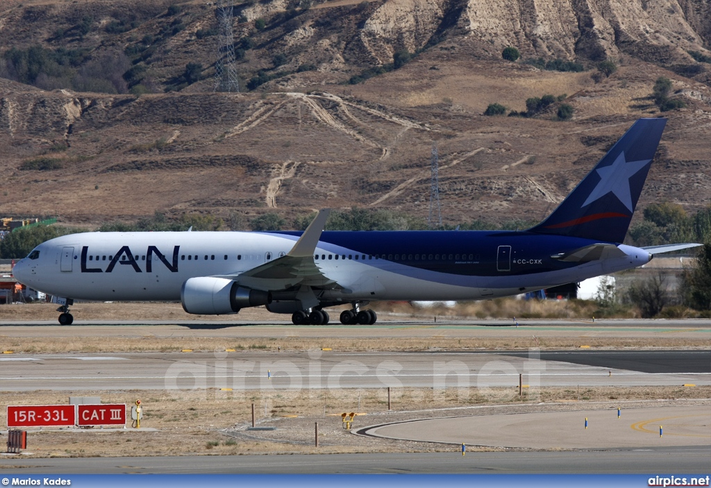 CC-CXK, Boeing 767-300ER, Lan Airline