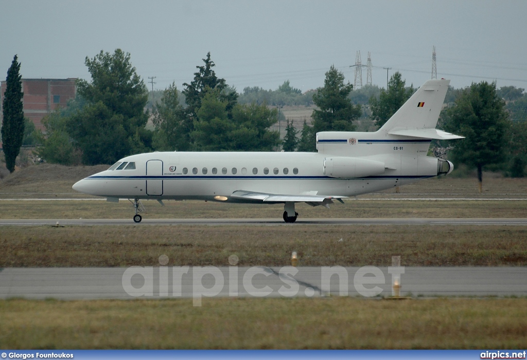 CD-01, Dassault Falcon-900B, Belgian Air Force