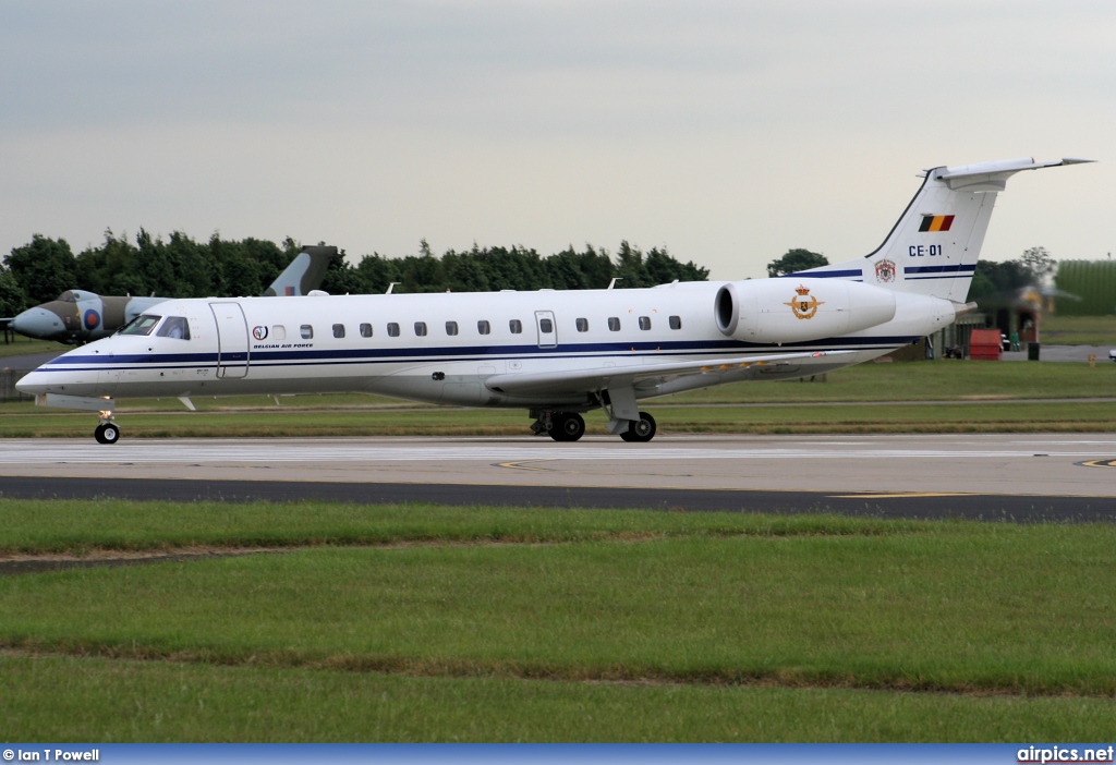 CE01, Embraer ERJ-135LR, Belgian Air Force