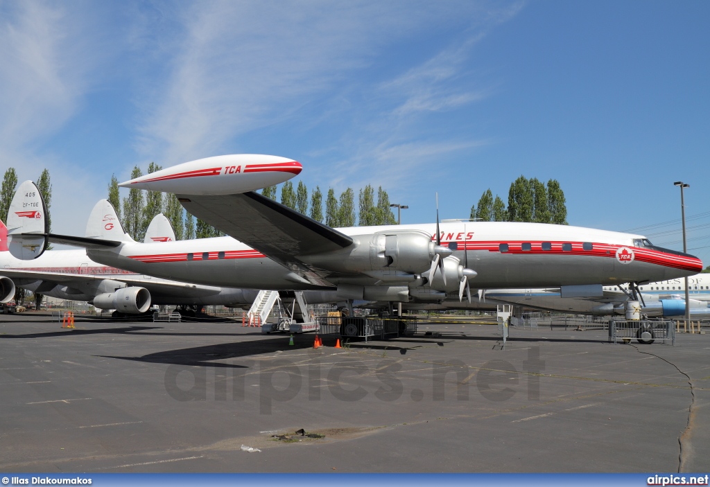 CF-TGE, Lockheed Super Constellation L1049G, Trans-Canada Airlines TCA