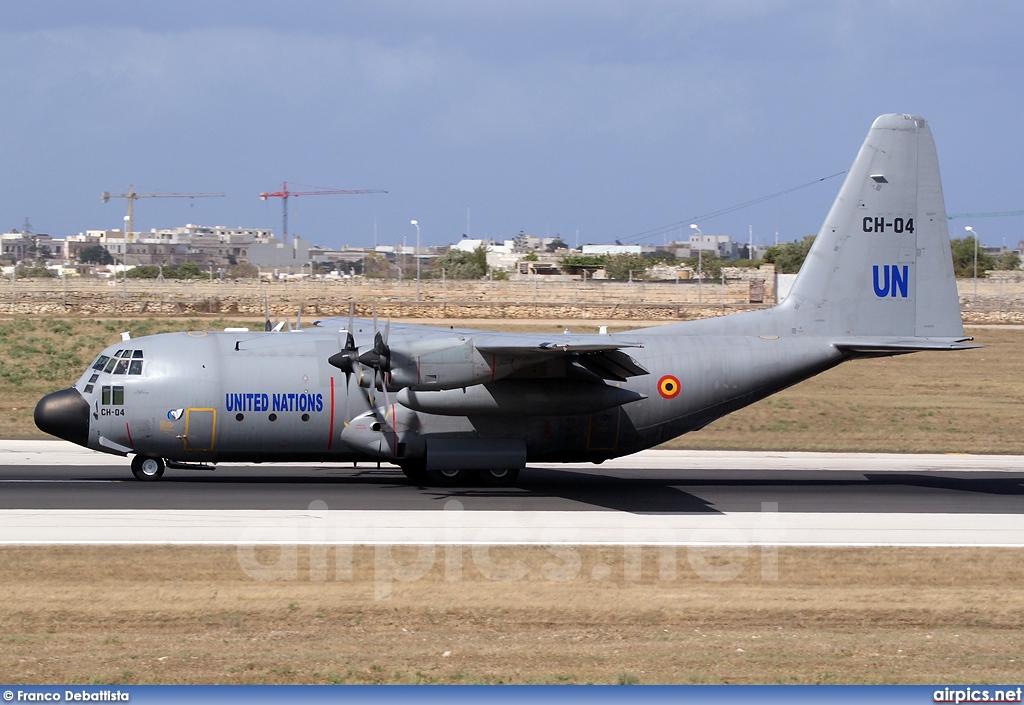 CH-04, Lockheed C-130H Hercules, Belgian Air Force