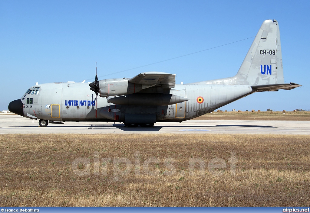 CH-08, Lockheed C-130H Hercules, Belgian Air Force