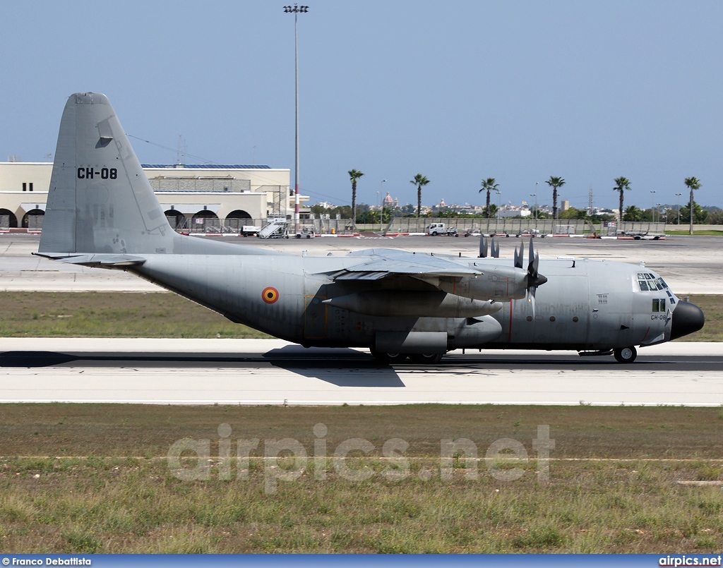 CH-08, Lockheed C-130H Hercules, Belgian Air Force