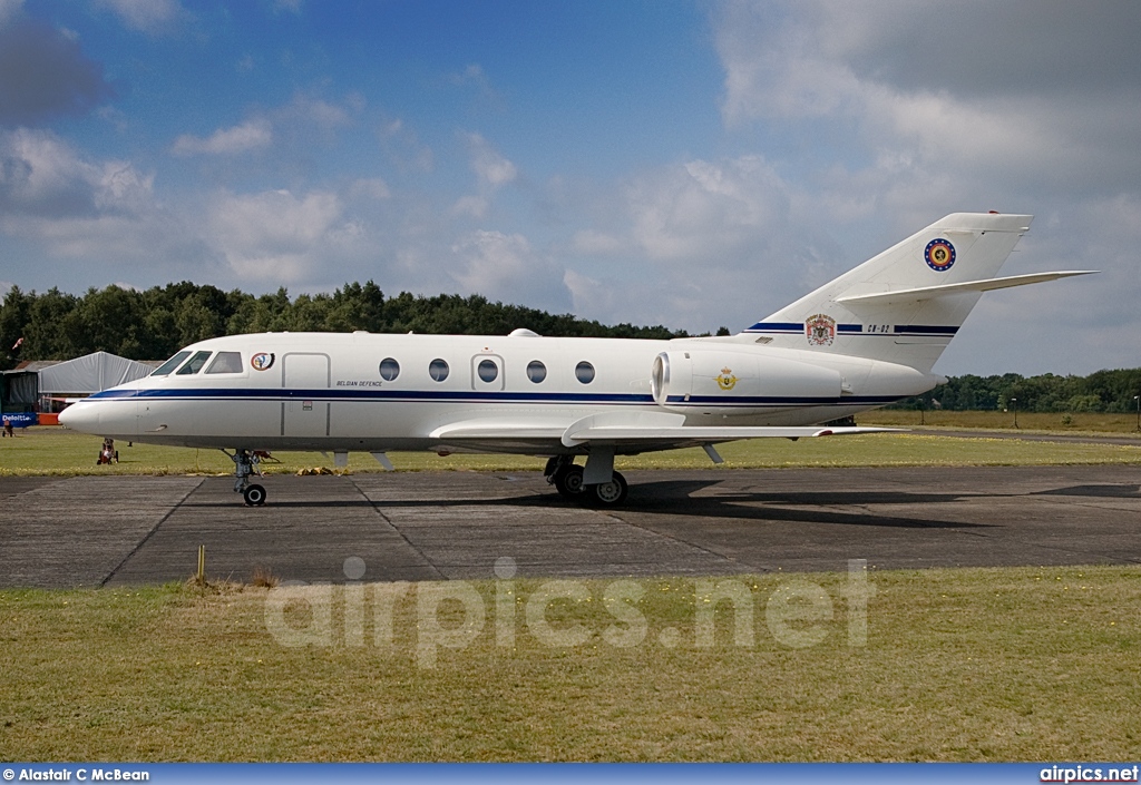 CM-02, Dassault Falcon 20E Mystere, Belgian Air Force