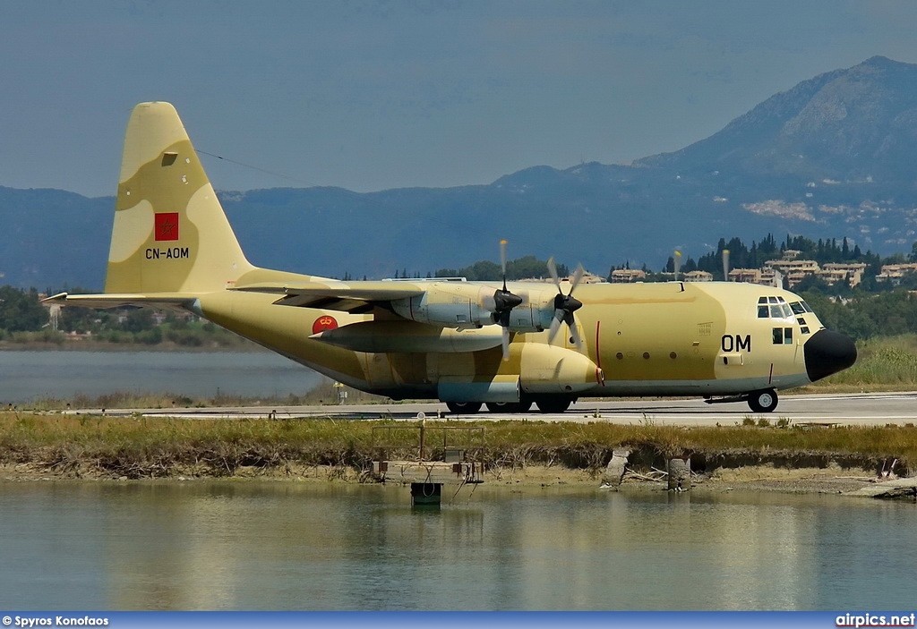 CN-AOM, Lockheed C-130E Hercules, Royal Moroccan Air Force