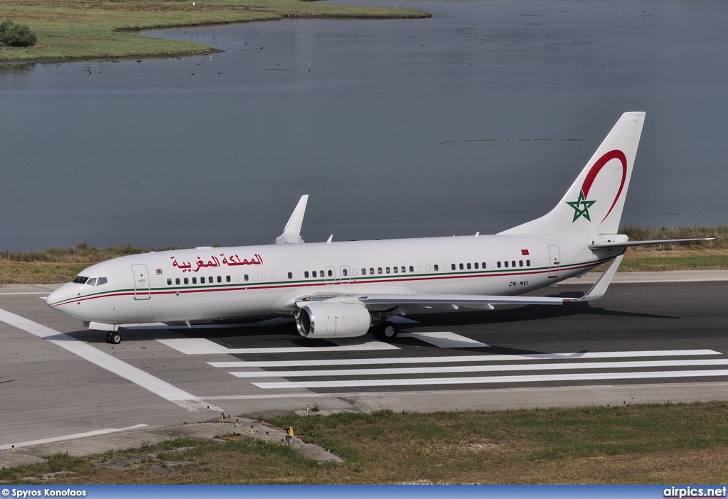 CN-MVI, Boeing 737-800/BBJ2, Royal Air Maroc