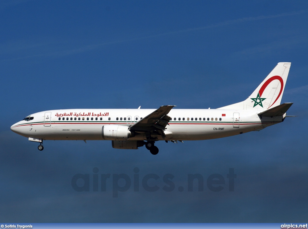 CN-RMF, Boeing 737-400, Royal Air Maroc