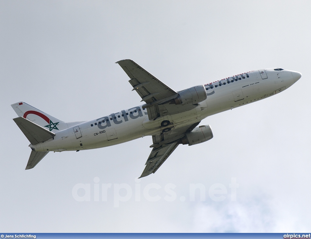 CN-RND, Boeing 737-400, Royal Air Maroc