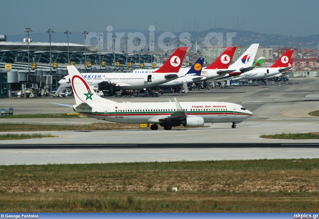 CN-RNW, Boeing 737-800, Royal Air Maroc