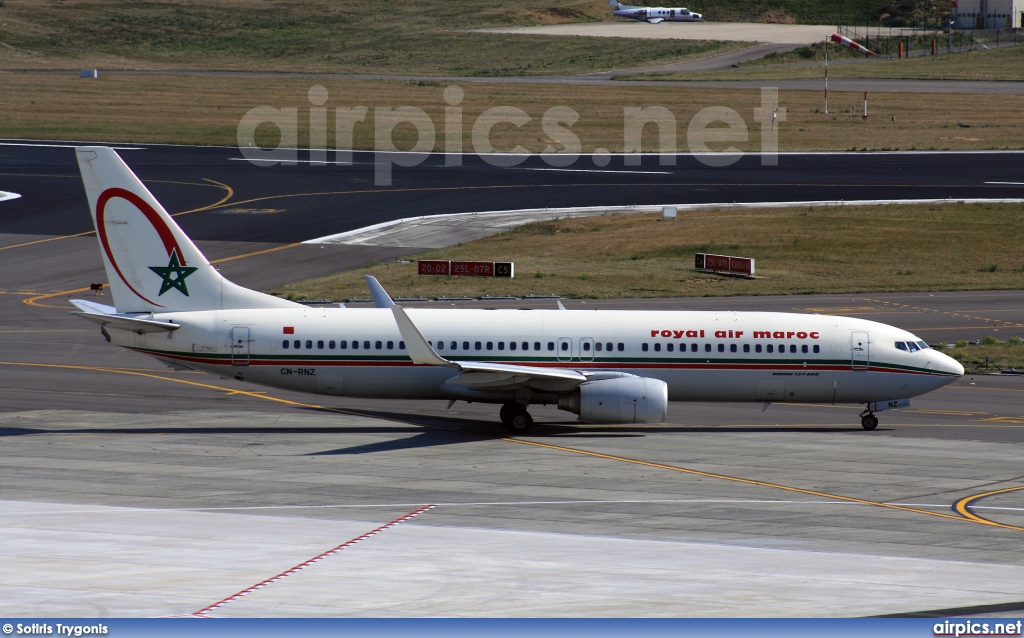 CN-RNZ, Boeing 737-800, Royal Air Maroc