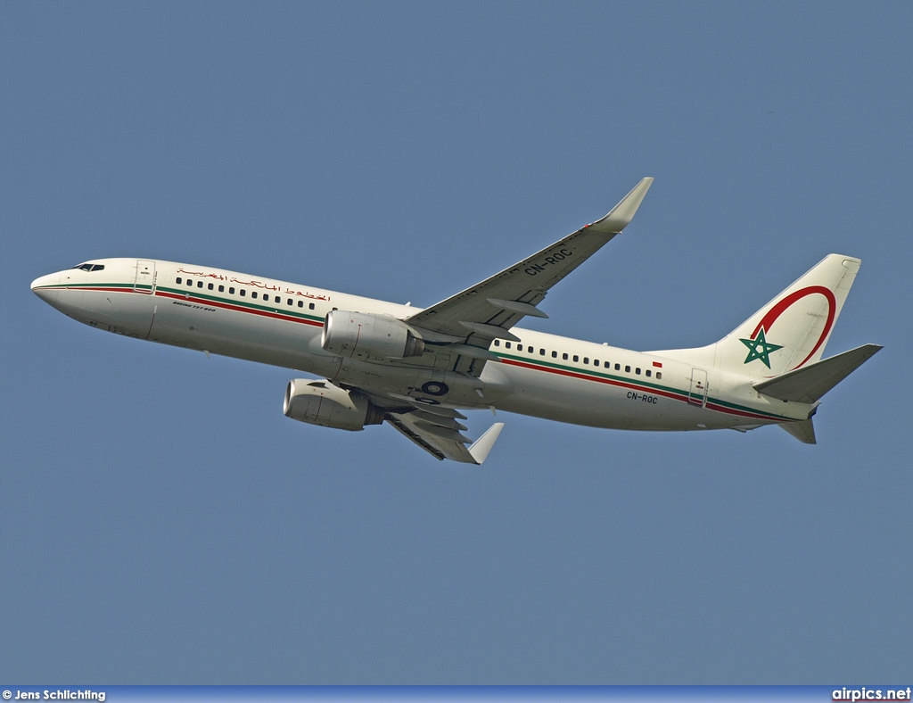 CN-ROC, Boeing 737-800, Royal Air Maroc