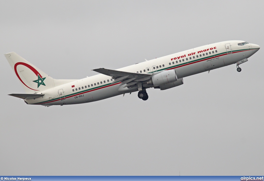 CN-ROJ, Boeing 737-800, Royal Air Maroc