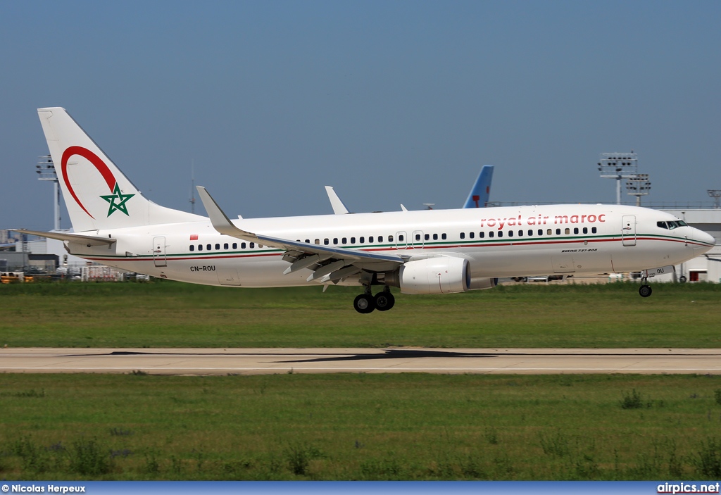 CN-ROU, Boeing 737-800, Royal Air Maroc