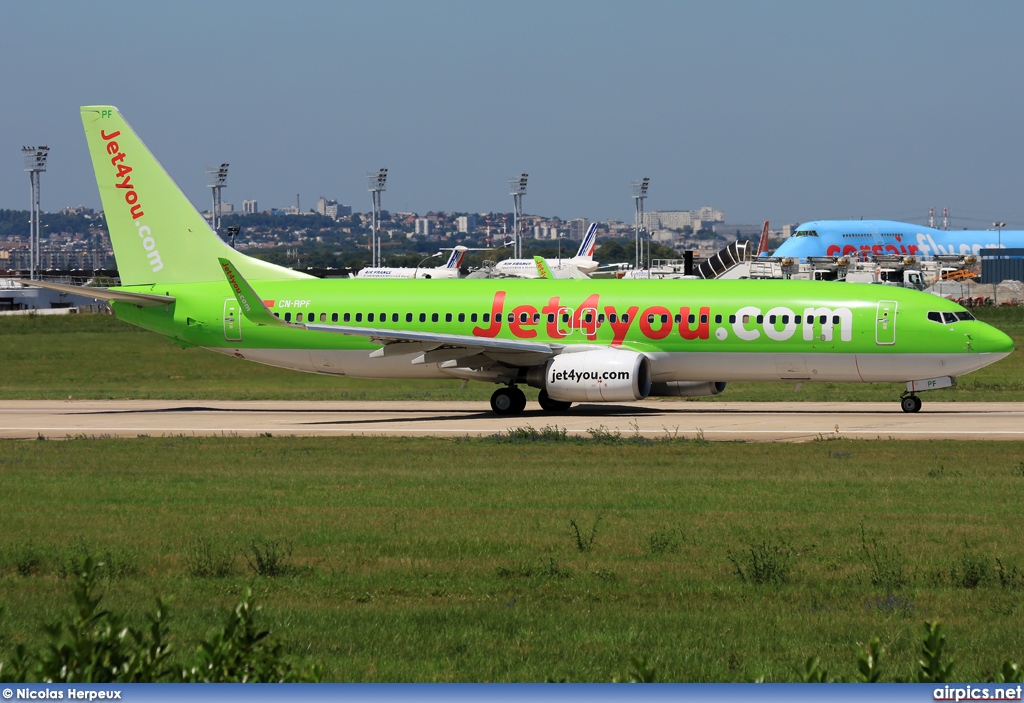 CN-RPF, Boeing 737-800, Jet4you.com