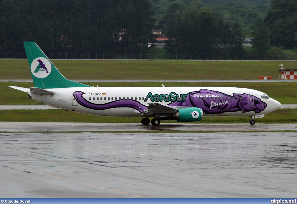 CP-2653, Boeing 737-400, AeroSur