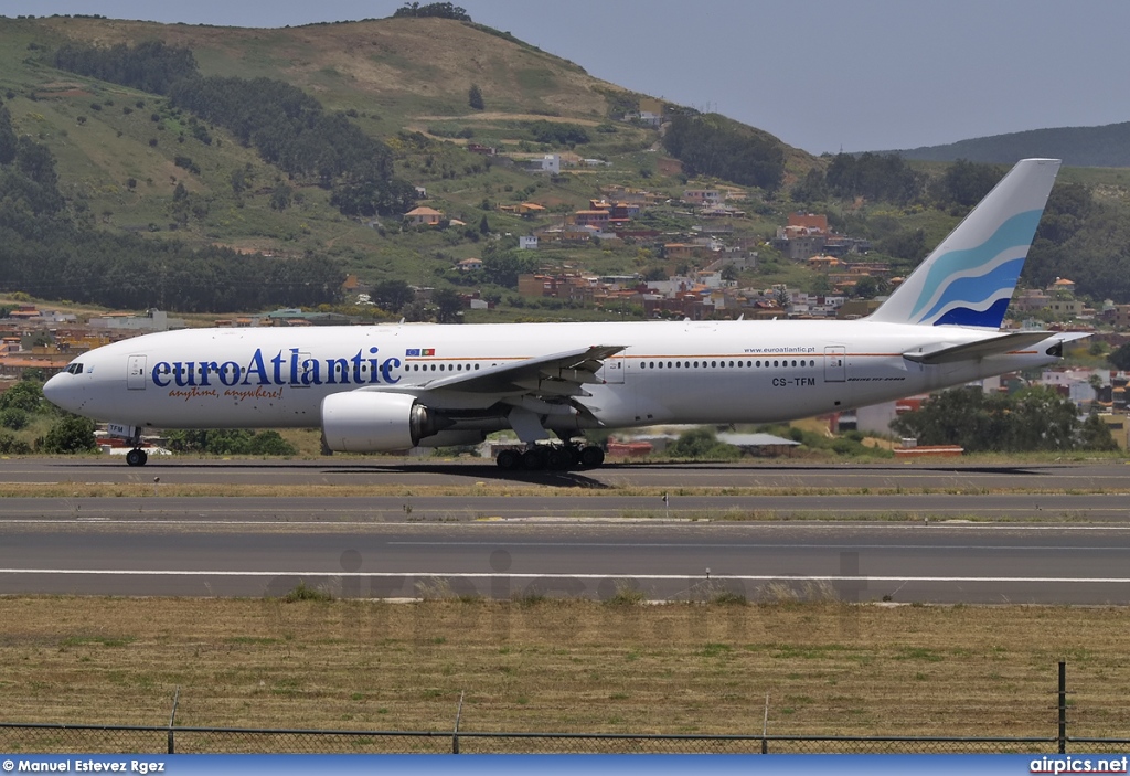 CS-TFM, Boeing 777-200ER, EuroAtlantic Airways