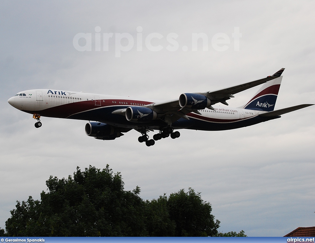 CS-TFX, Airbus A340-500, Arik