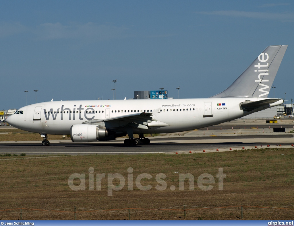 CS-TKI, Airbus A310-300, White Airways