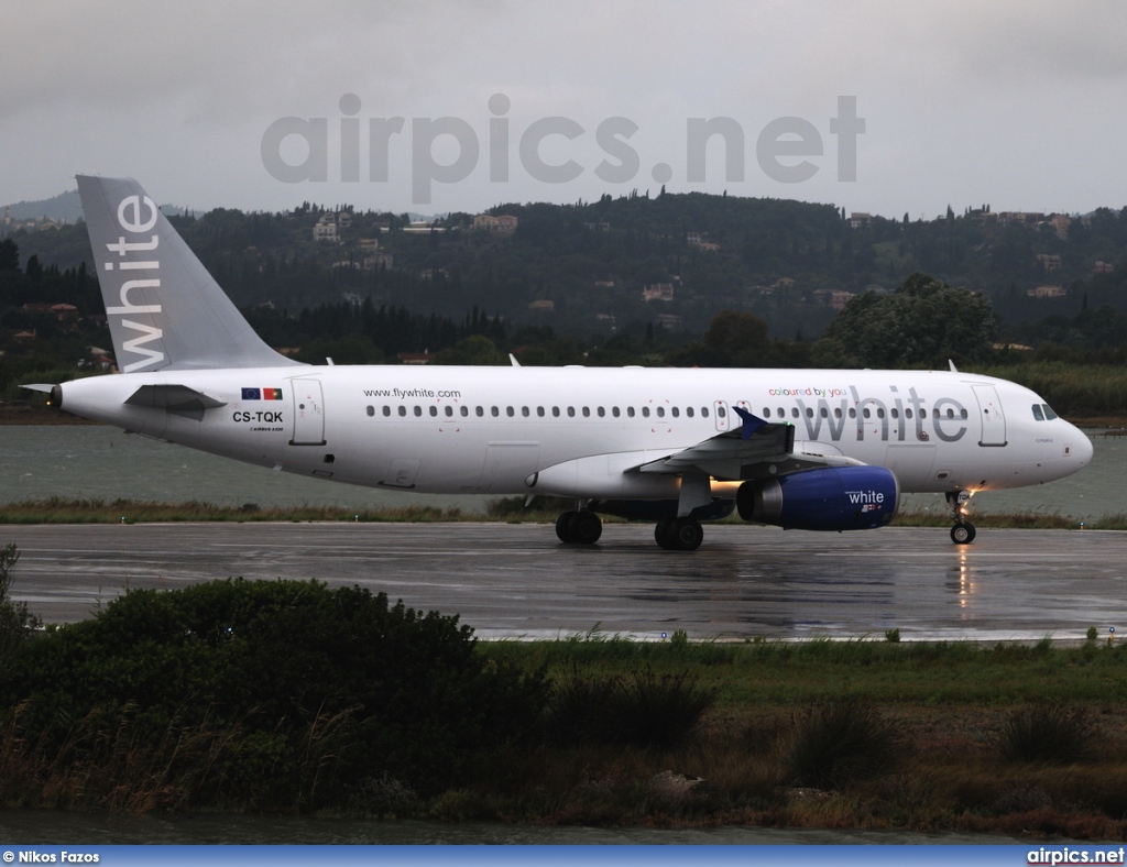 CS-TQK, Airbus A320-200, White Airways