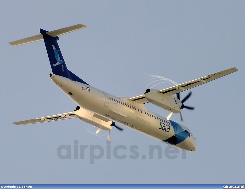 CS-TRF, De Havilland Canada DHC-8-400Q Dash 8, SATA Air Acores