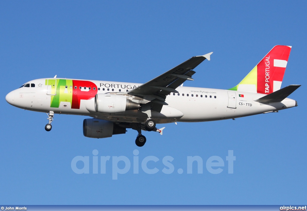 CS-TTD, Airbus A319-100, TAP Portugal