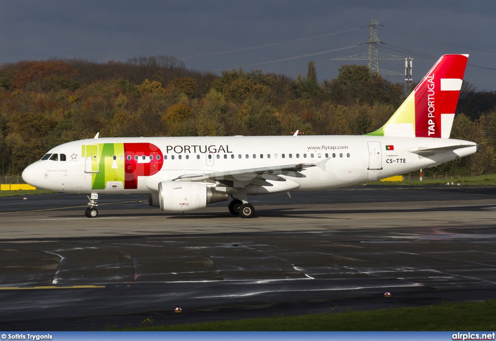 CS-TTE, Airbus A319-100, TAP Portugal