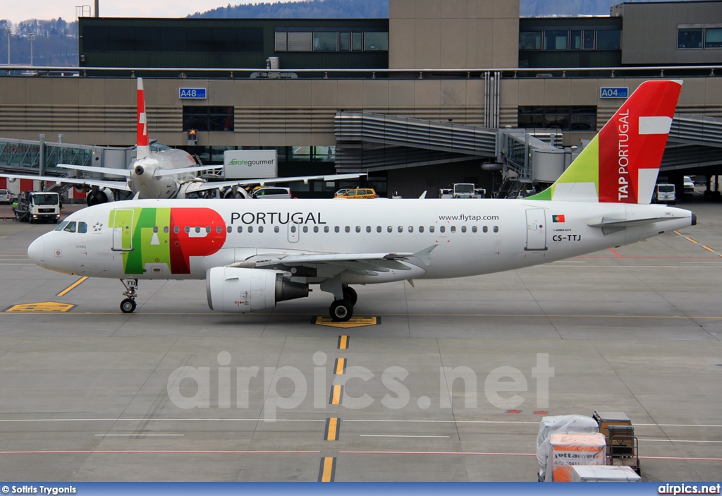 CS-TTJ, Airbus A319-100, TAP Portugal