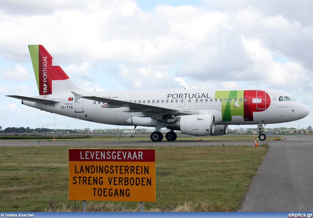 CS-TTR, Airbus A319-100, TAP Portugal