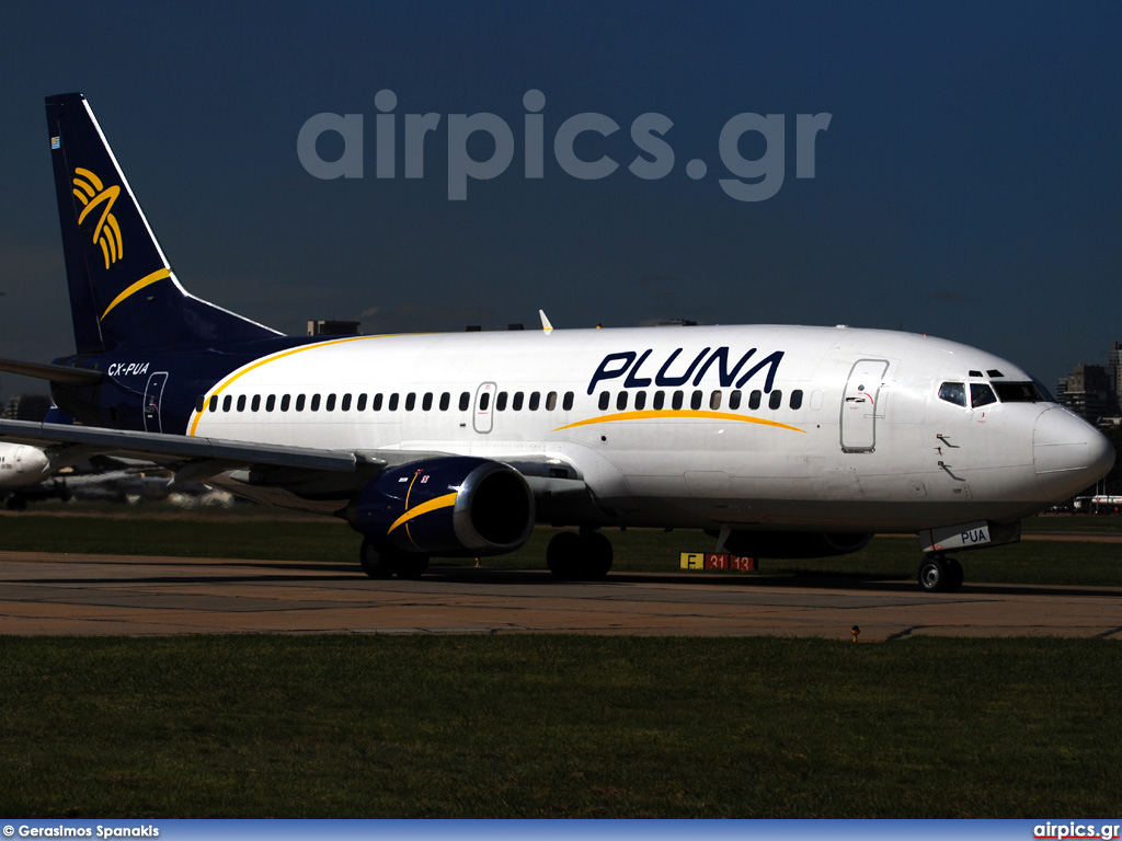 CX-PUA, Boeing 737-300, PLUNA