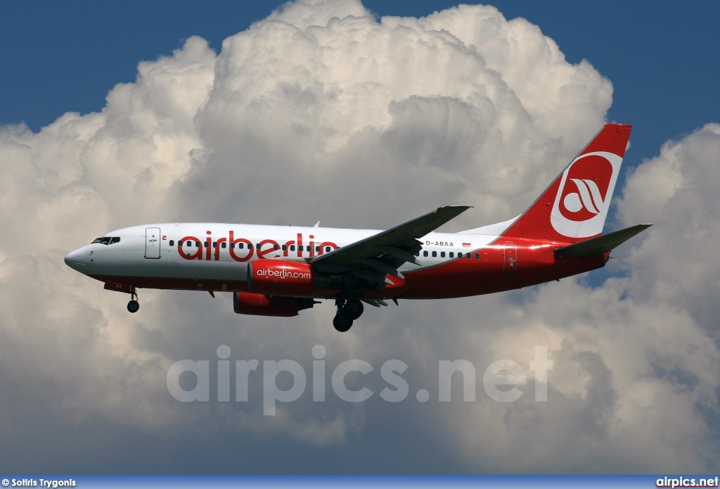 D-ABAA, Boeing 737-700, Air Berlin