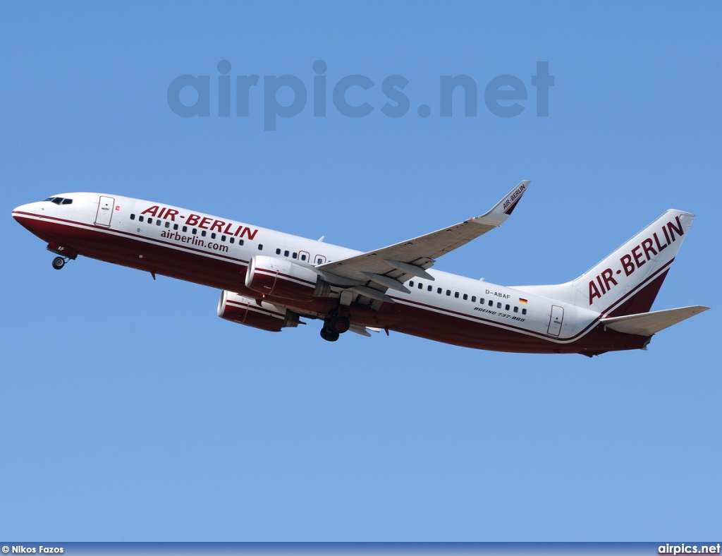 D-ABAF, Boeing 737-800, Air Berlin