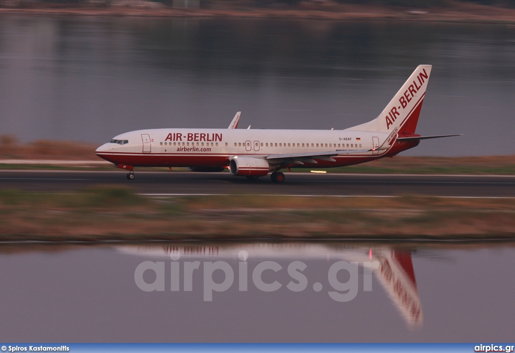 D-ABAF, Boeing 737-800, Air Berlin