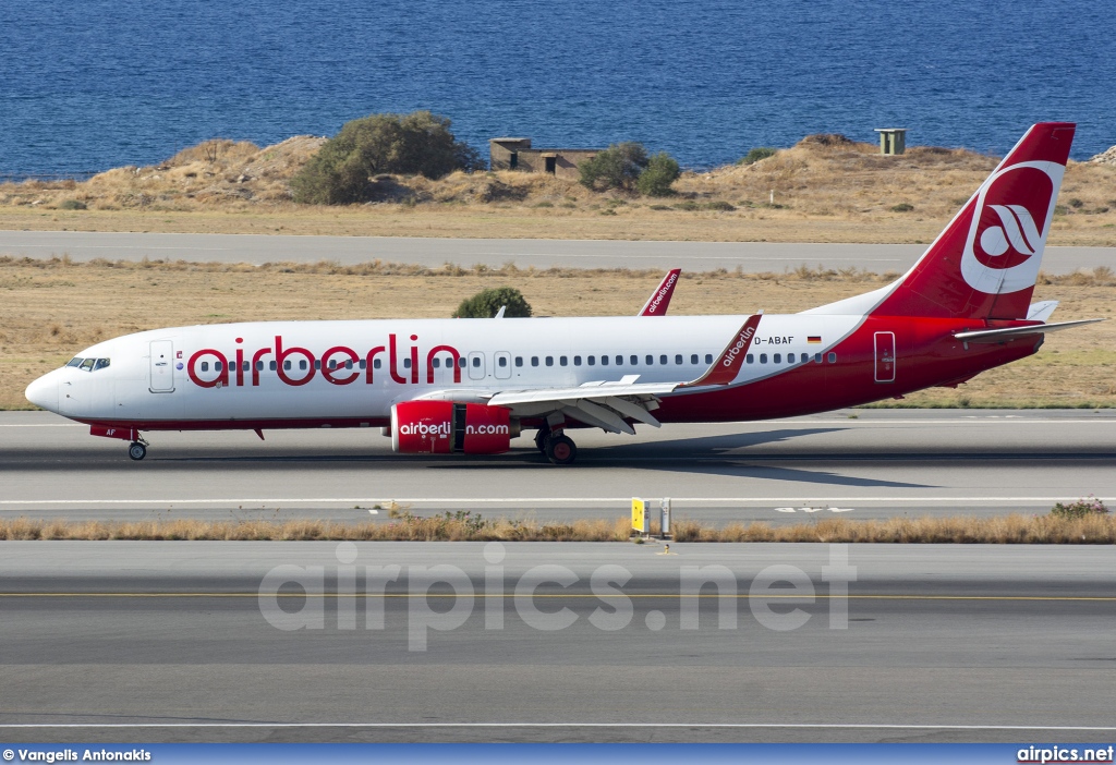 D-ABAF, Boeing 737-800, Air Berlin