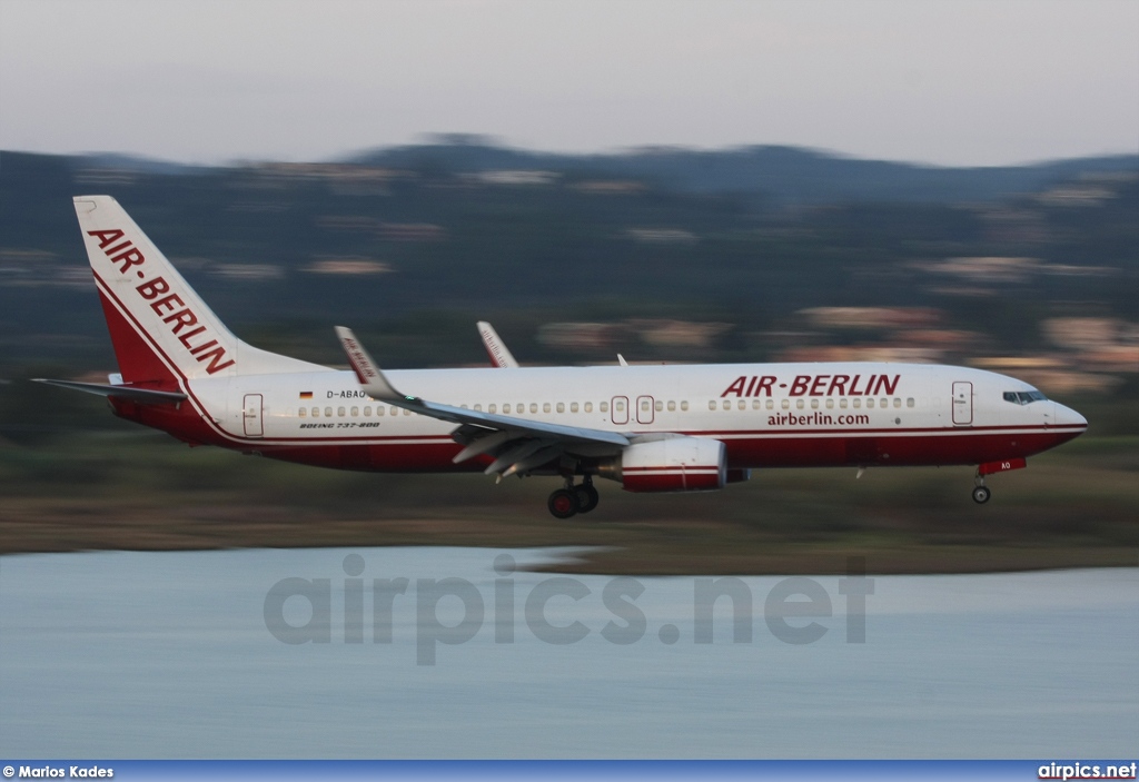 D-ABAQ, Boeing 737-800, Air Berlin