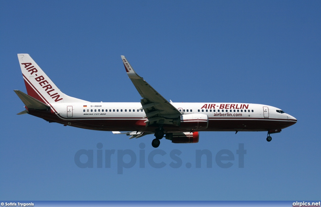 D-ABAR, Boeing 737-800, Air Berlin