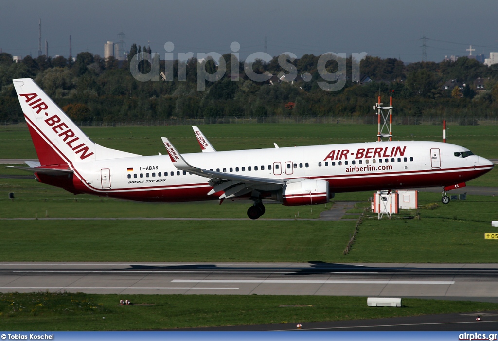 D-ABAS, Boeing 737-800, Air Berlin