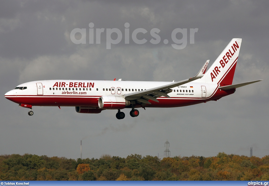 D-ABAV, Boeing 737-800, Air Berlin