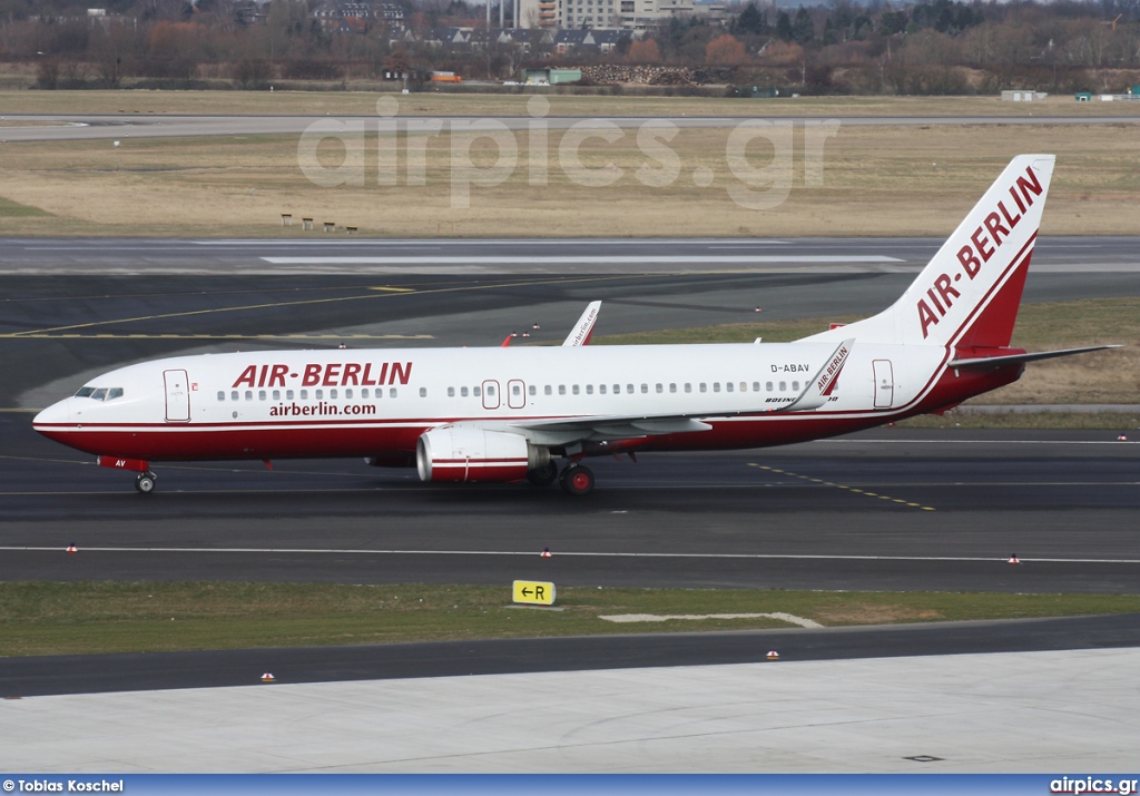 D-ABAV, Boeing 737-800, Air Berlin