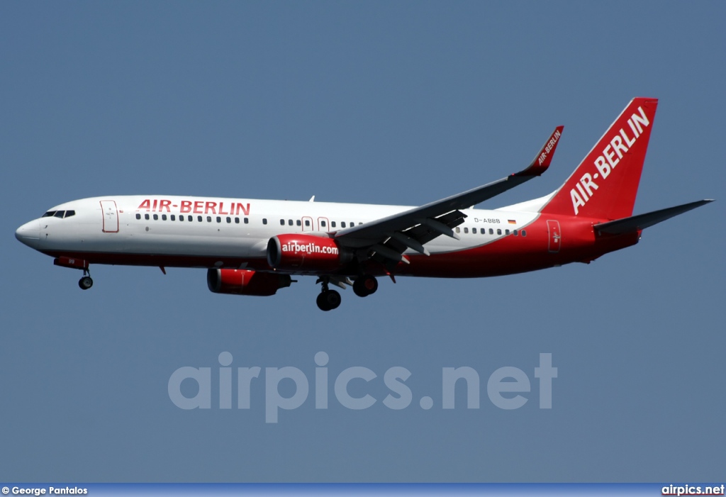 D-ABBB, Boeing 737-800, Air Berlin