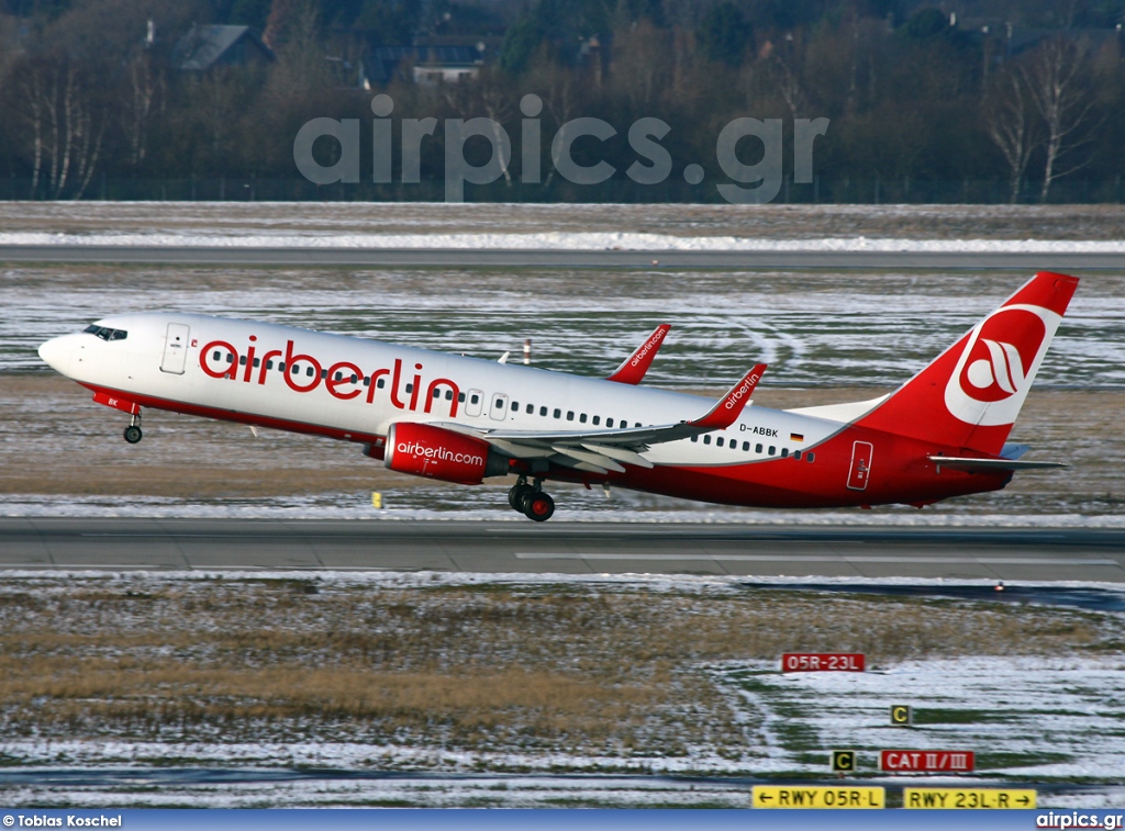 D-ABBK, Boeing 737-800, Air Berlin