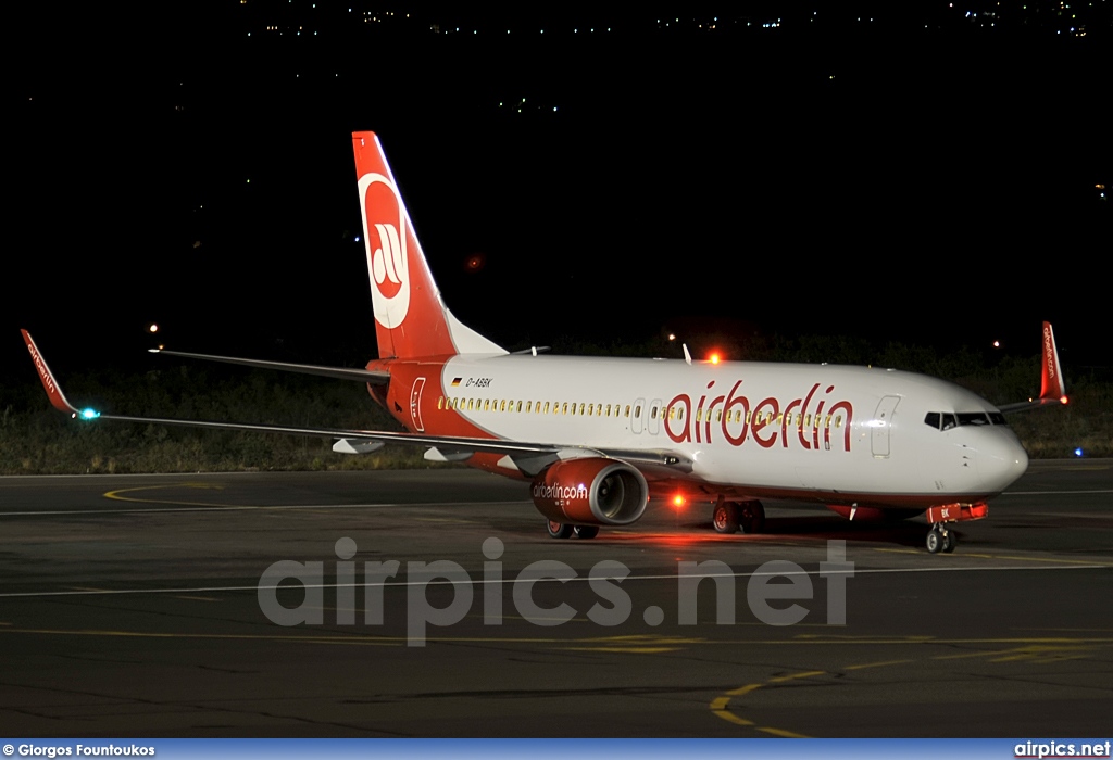 D-ABBK, Boeing 737-800, Air Berlin