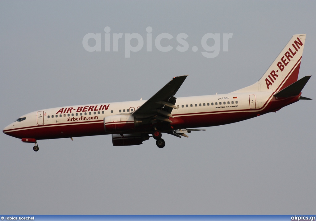 D-ABBL, Boeing 737-800, Air Berlin