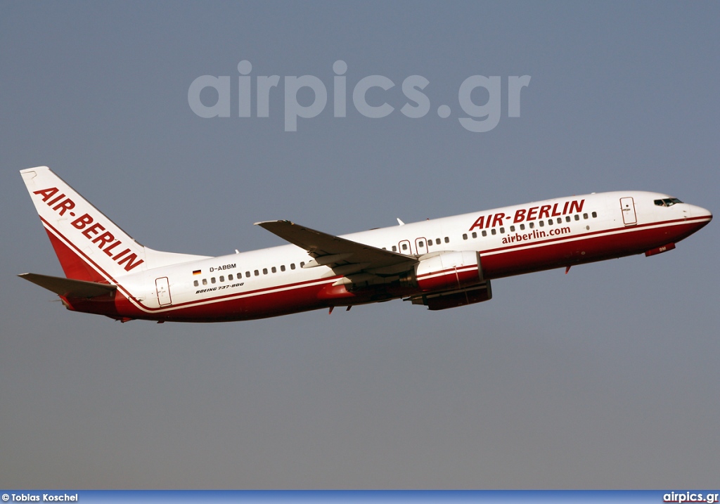 D-ABBM, Boeing 737-800, Air Berlin