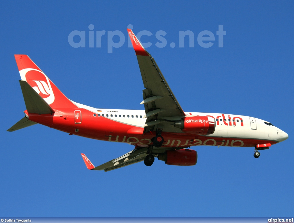 D-ABBS, Boeing 737-700, Air Berlin