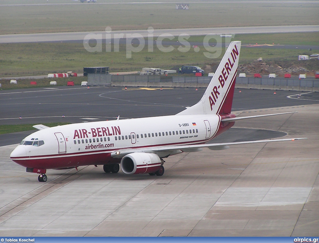 D-ABBV, Boeing 737-700, Air Berlin