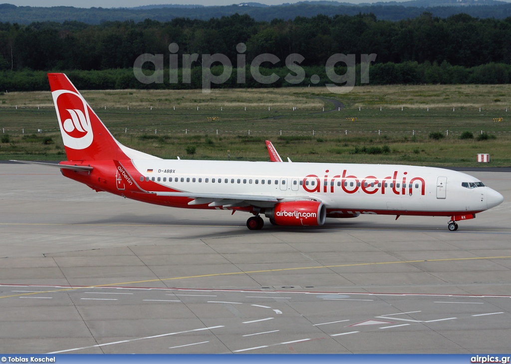 D-ABBX, Boeing 737-800, Air Berlin