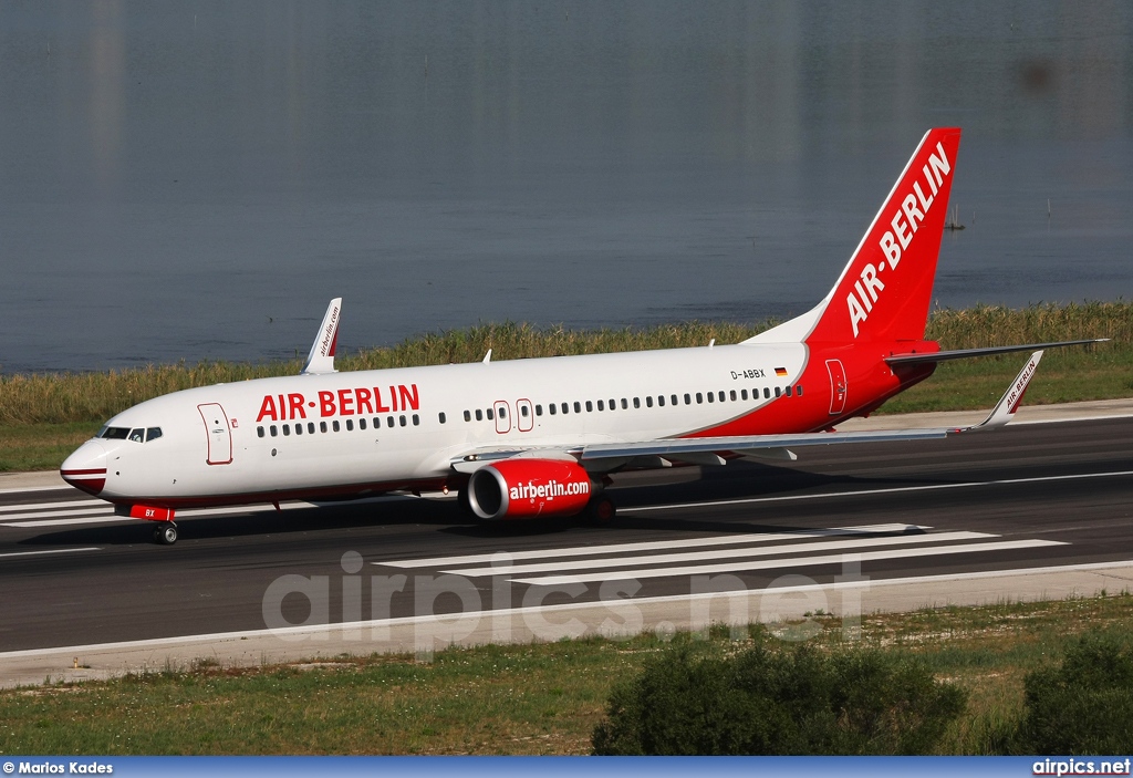 D-ABBX, Boeing 737-800, Air Berlin